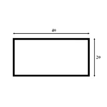 20x40 Profile Size